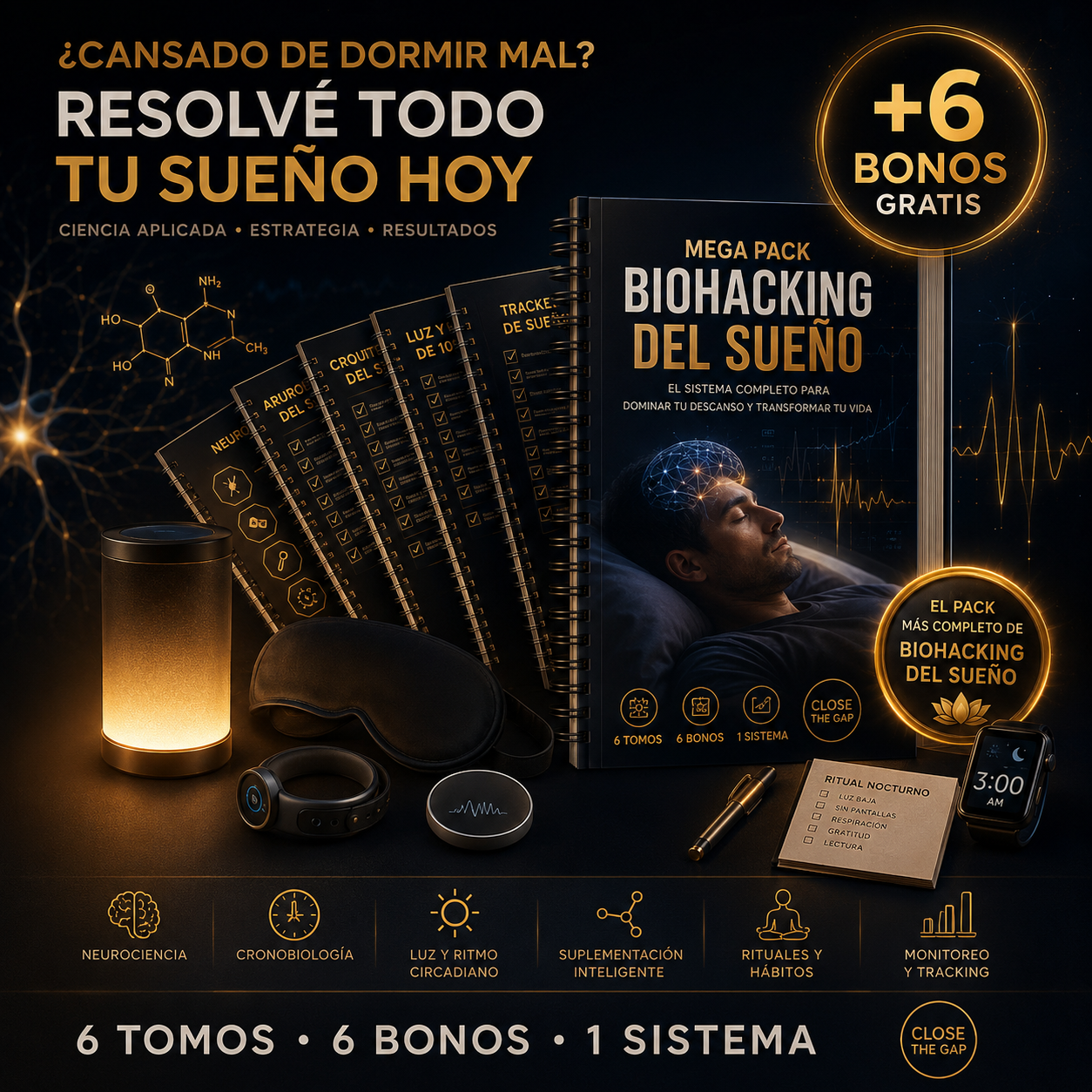 Mega Pack - Biohacking del sueño