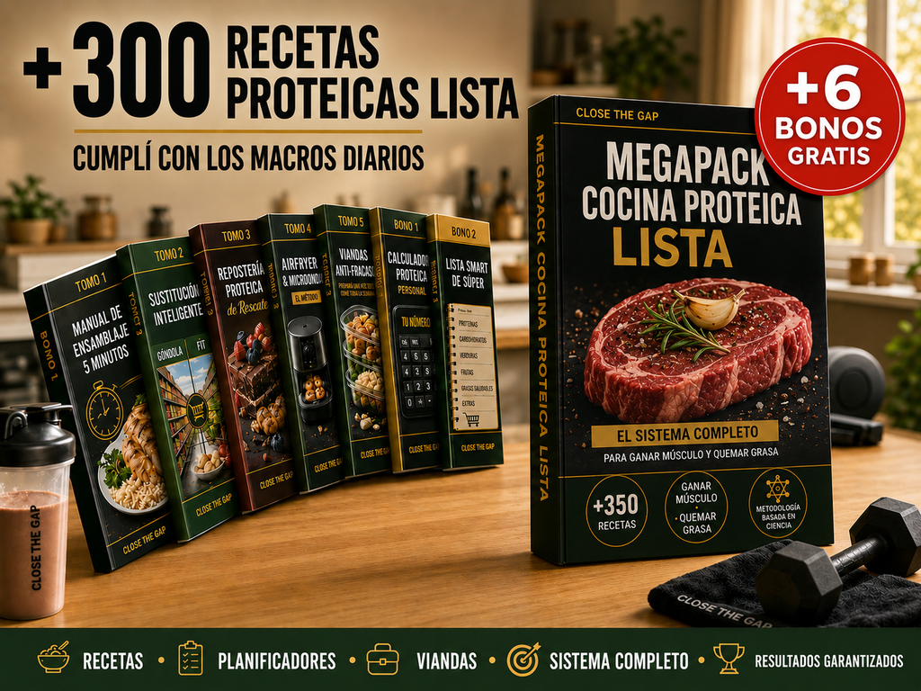 Mega Pack - Cocina Proteica Lista
