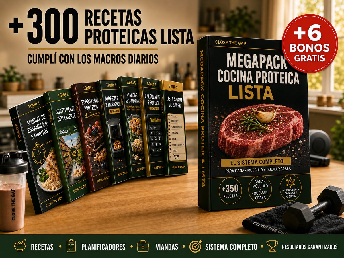 Mega Pack - Cocina Proteica Lista