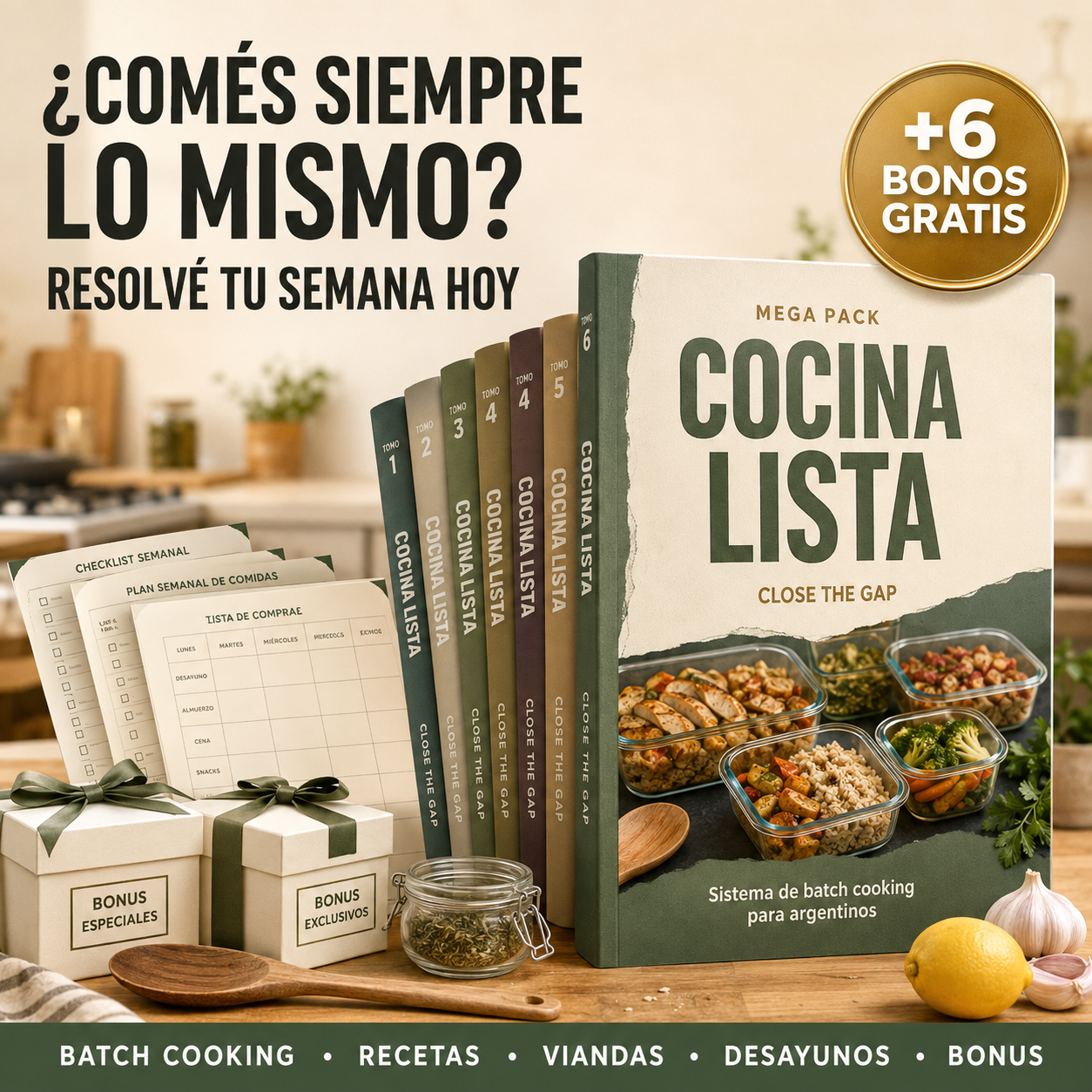 MegaPack - Cocina Lista